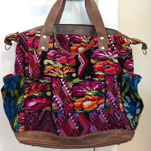 One-Of-A-Kind Nena & Co Core Leather Medium Convertible Day Bag